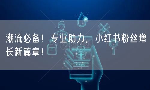 潮流必备！专业助力，小红书粉丝增长新篇章！