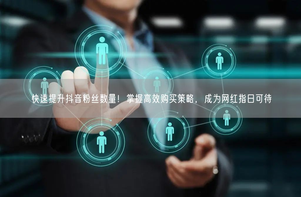 快速提升抖音粉丝数量！掌握高效购买策略，成为网红指日可待