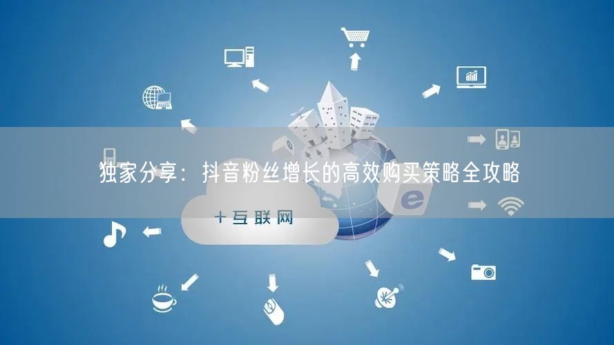 独家分享：抖音粉丝增长的高效购买策略全攻略