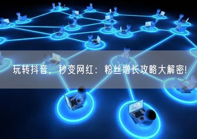 玩转抖音，秒变网红：粉丝增长攻略大解密!