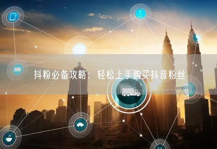 抖粉必备攻略：轻松上手购买抖音粉丝