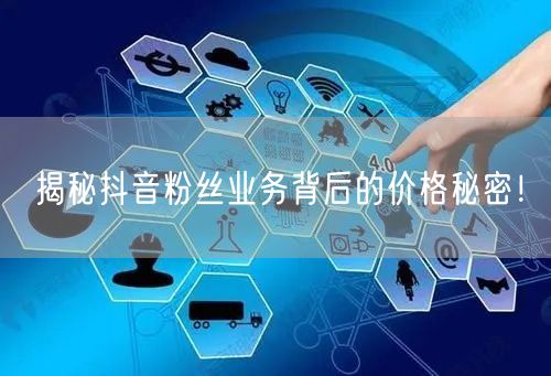 揭秘抖音粉丝业务背后的价格秘密！