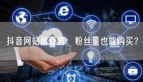 抖音网站新趋势：粉丝量也能购买？