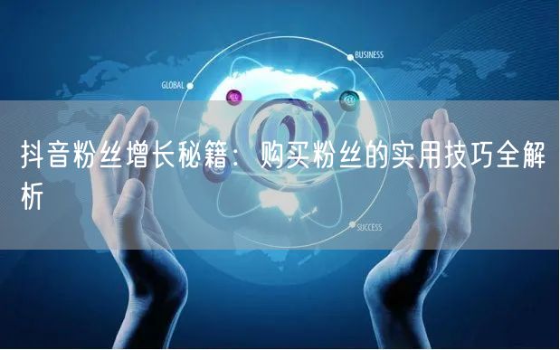 抖音粉丝增长秘籍：购买粉丝的实用技巧全解析
