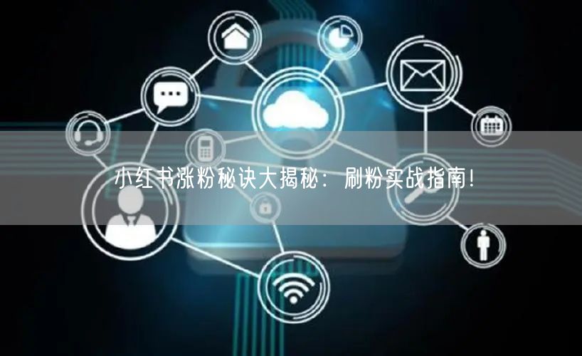 小红书涨粉秘诀大揭秘：刷粉实战指南！