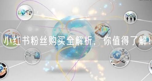 小红书粉丝购买全解析，你值得了解！