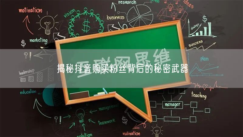 揭秘抖音购买粉丝背后的秘密武器